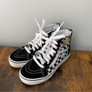 VANS Sk8-Hi Skateistan Skate High Tops US Kids Size 2.0 UK 1.5 Canvas